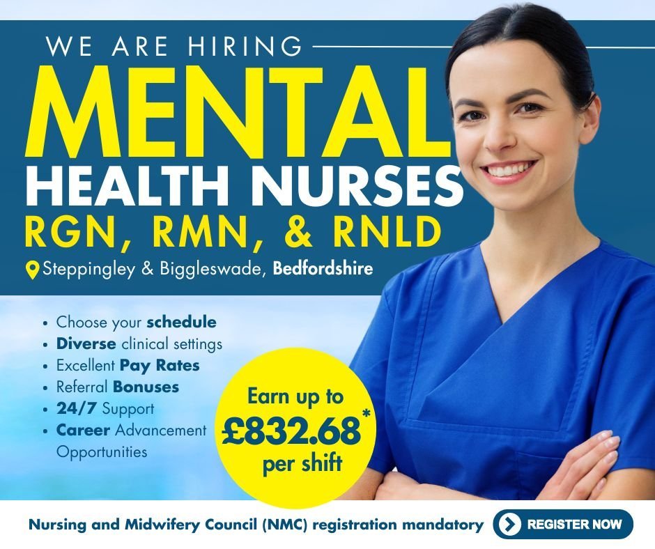 Mental Health Nurse Vacancies Bedfordshire