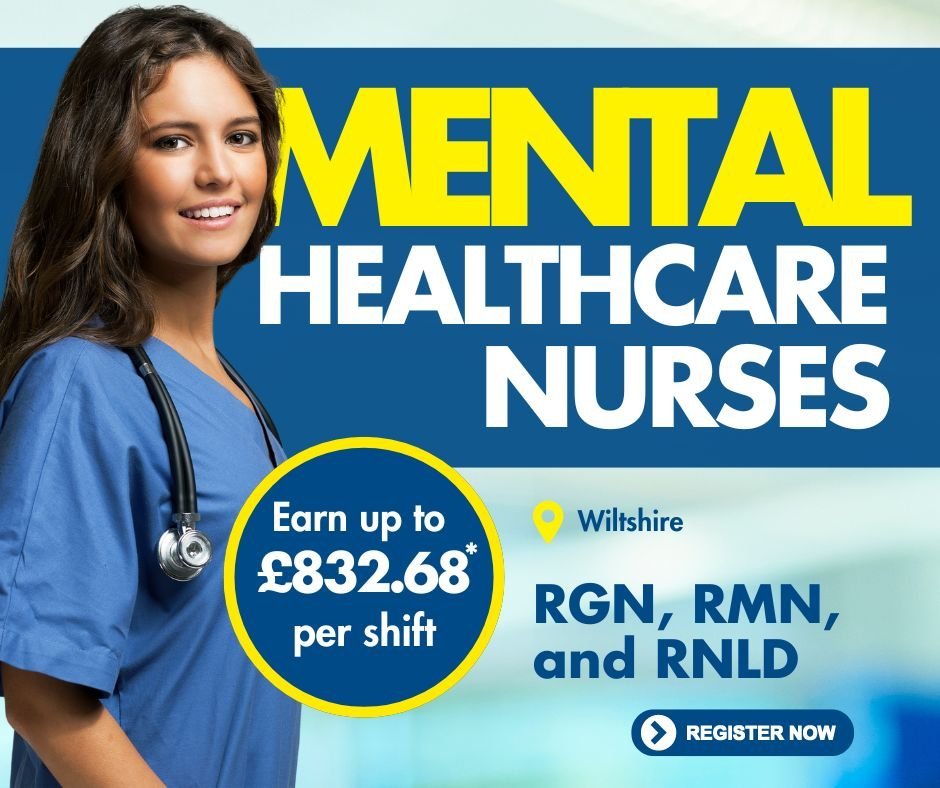 Mental health nurse vacancies Wiltshire